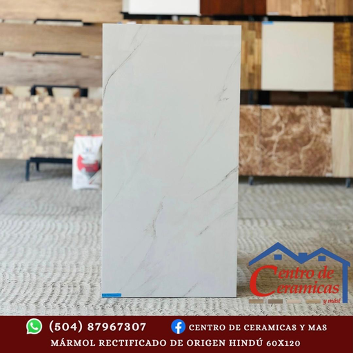 [MARMOL DE 60X120 1.44 MTS CAJA (2 PIEZAS).] CORTINA BIANCO