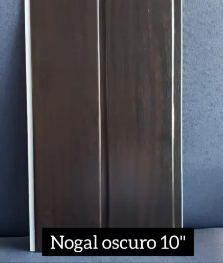 [CIELO PVC 20X5.95MTS (1.20MTS).] NOGAL OSCURO