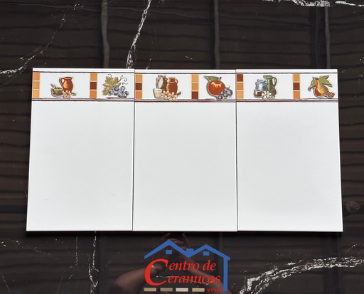 [CERÁMICA 20X31 CAJA 1.70 MTS (27 PIEZAS).] ARTICA LISTE