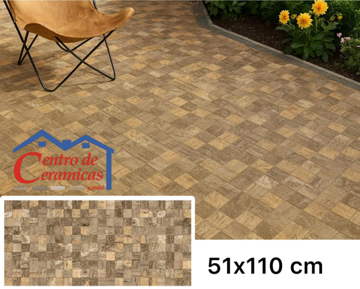 [CERAMICA 51X110 CAJA 1.68 MTS (3 PIEZAS).] NATIVA