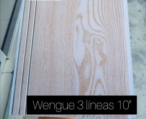[CIELO PVC 25X5.95MTS (1.50 MTS).] WUENGUE 3 LINEAS